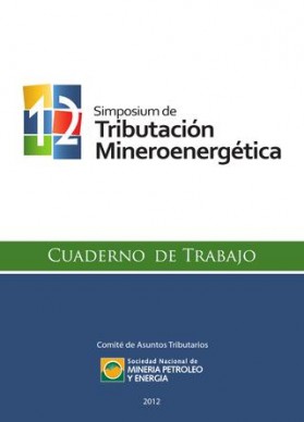 12º Simposium de Tributación mineroenergética