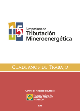 15º Simposium de Tributación Mineroenergética
