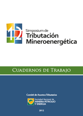 12º Simposium de Tributación Mineroenergética