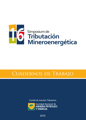 16º Simposium de Tributación Mineroenergética