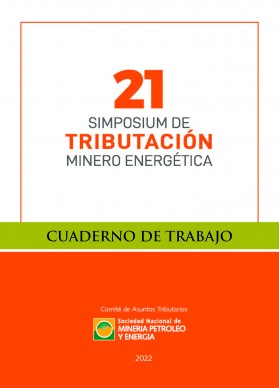 21º Simposium de Tributación Mineroenergética