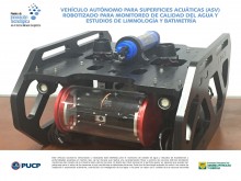 Vehículo autónomo para superficies acuáticas (ASV) robotizado para monitoreo de calidad del agua