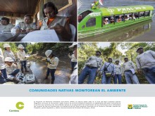 Comunidades nativas monitorean el ambiente